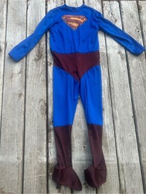 Superman costume DC comics Boys size 7-8 dress up, trick or treat superhero